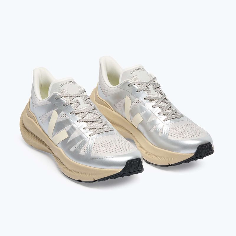 Scarpe da donna VEJA Condor 3 Advanced silver/cashew/almond 9