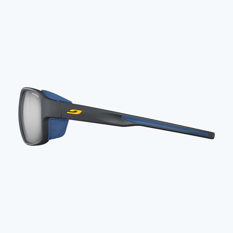 Occhiali da sole Julbo Monterosa 2 Polarized matte black/blue/orange 3
