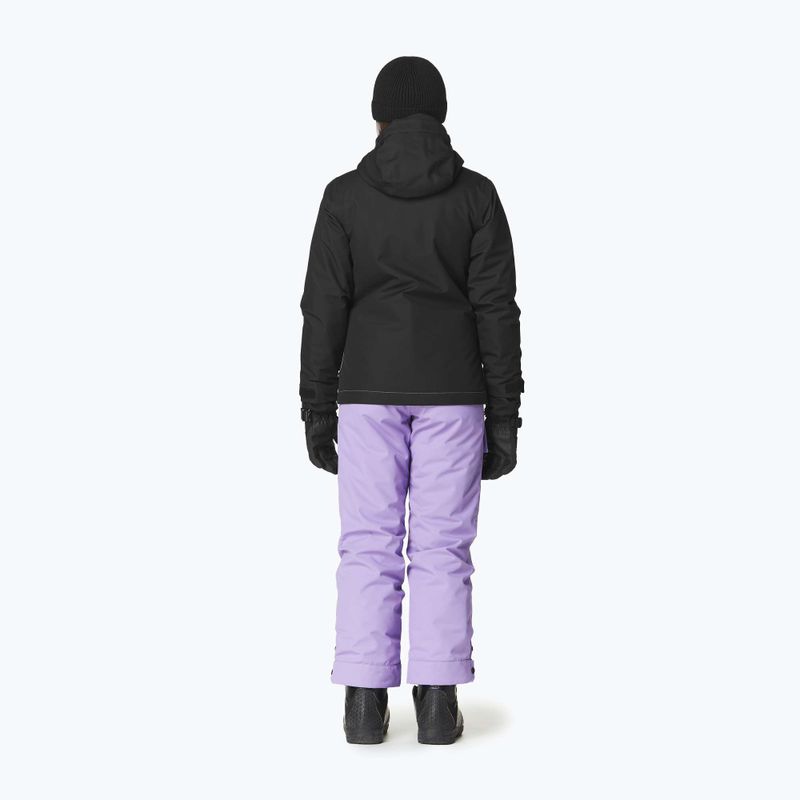 Picture Seady giacca da sci per bambini nero / paisley purp / verde limo 3