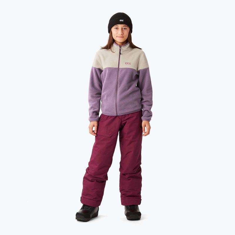 Pantaloni da sci per bambini Picture Time 10/10 purple potion 2