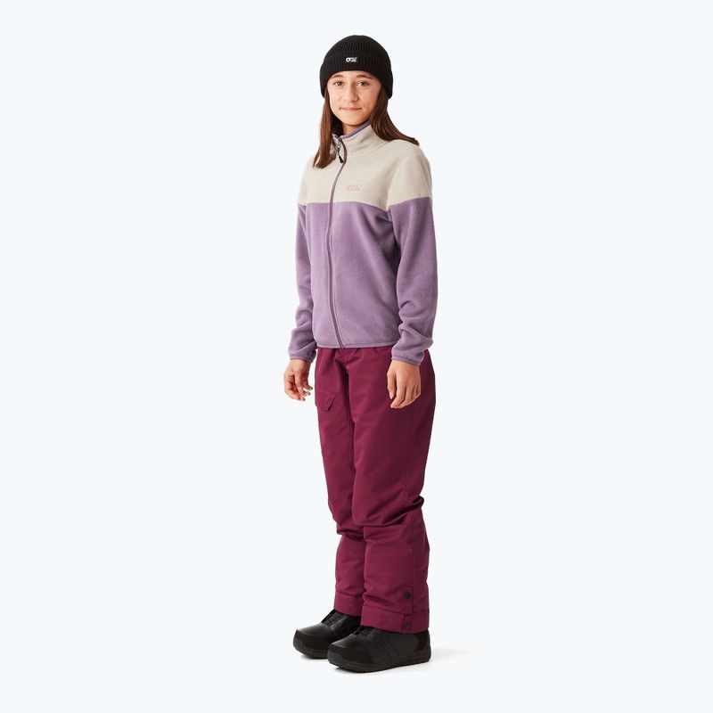 Pantaloni da sci per bambini Picture Time 10/10 purple potion 4