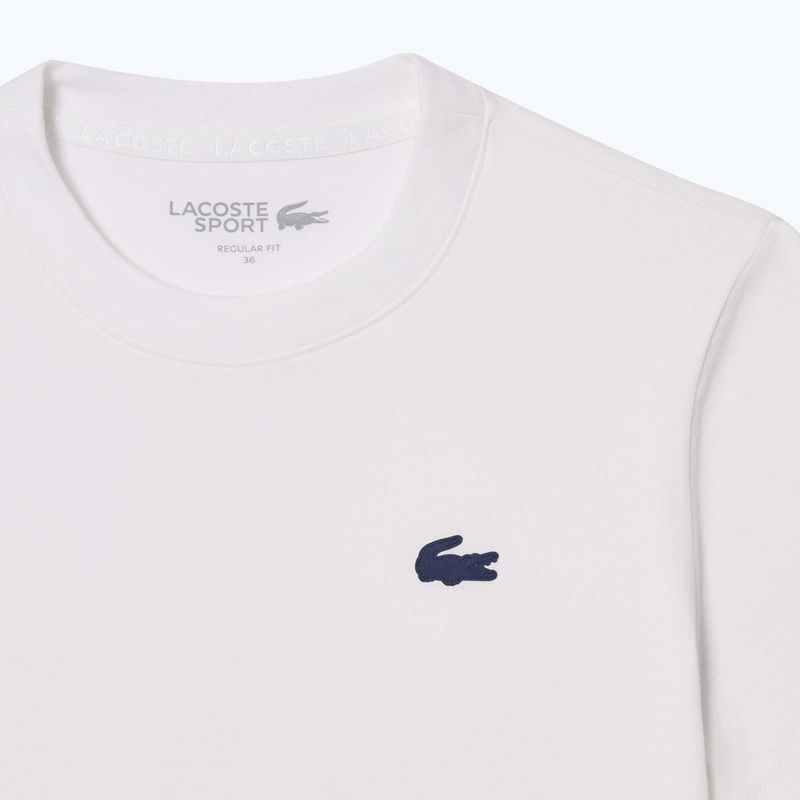 Maglietta Lacoste donna TF9246 bianco 5