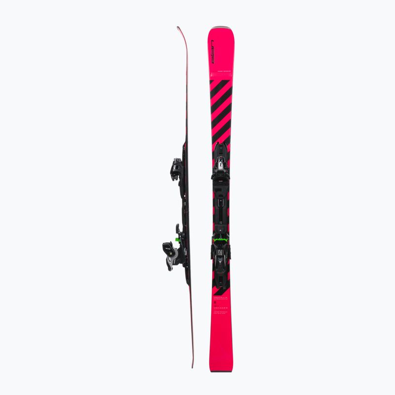 Sci pieghevole Elan Voyager Pink + attacco EMX 12 2