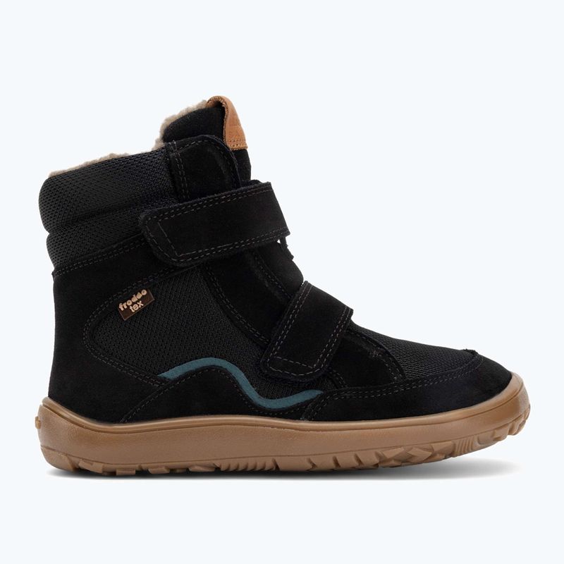 scarponi da neve per bambini Froddo Tex Inverno nero 2