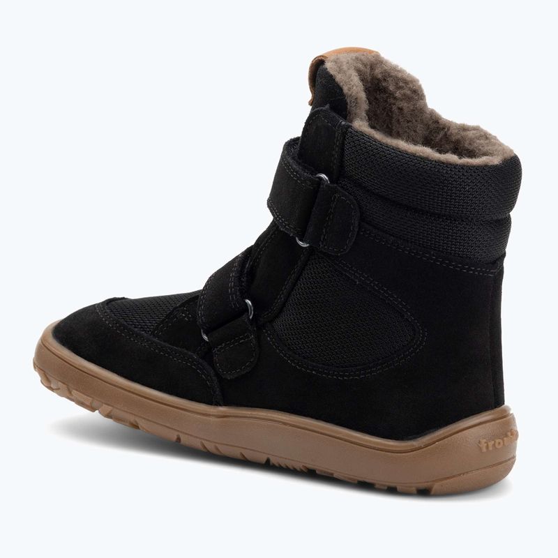 scarponi da neve per bambini Froddo Tex Inverno nero 3