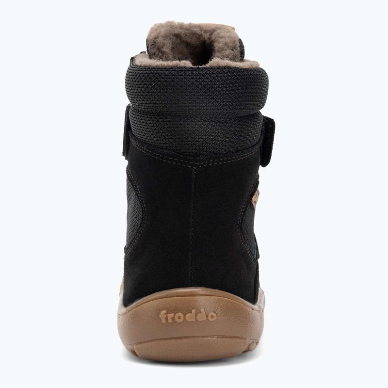 scarponi da neve per bambini Froddo Tex Inverno nero 6