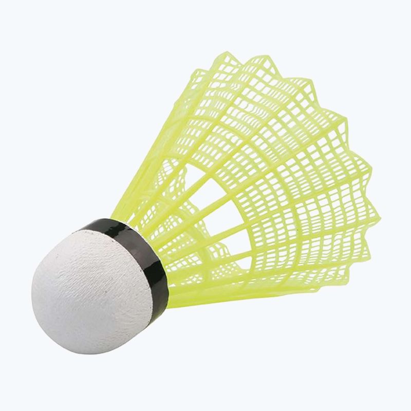 Volani Sunflex in nylon per badminton 3XY 3 pezzi giallo 53559 6