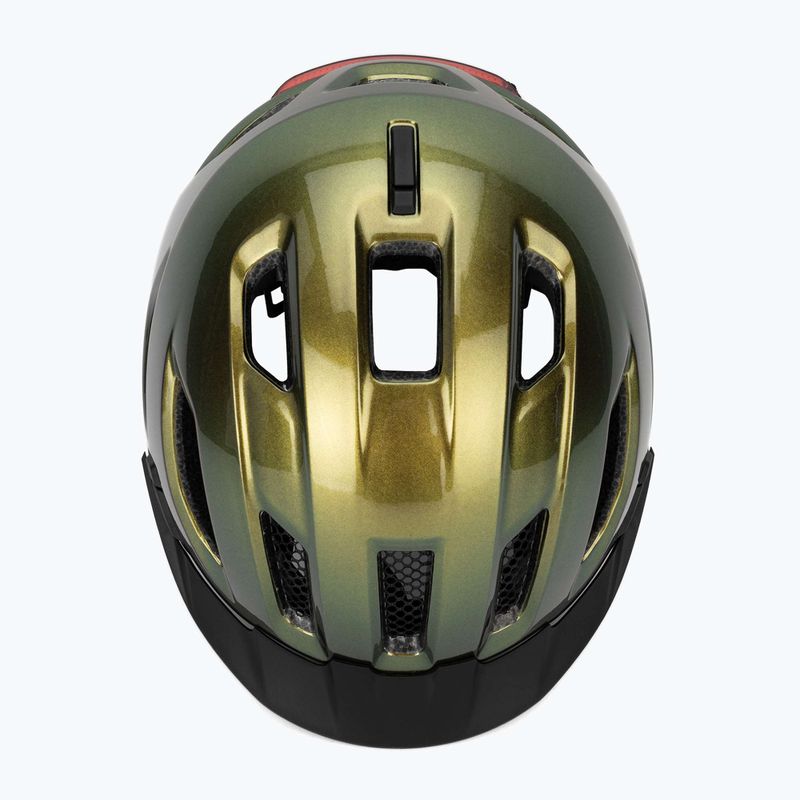 Casco da ciclismo ABUS Urban-I 4.0 green pepper 6