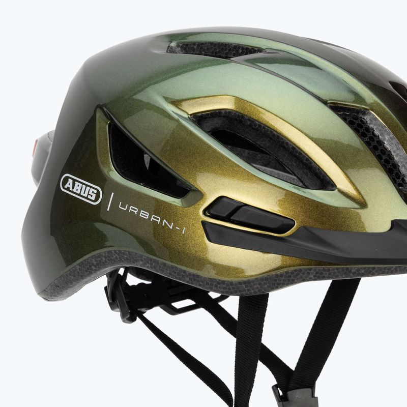 Casco da ciclismo ABUS Urban-I 4.0 green pepper 10