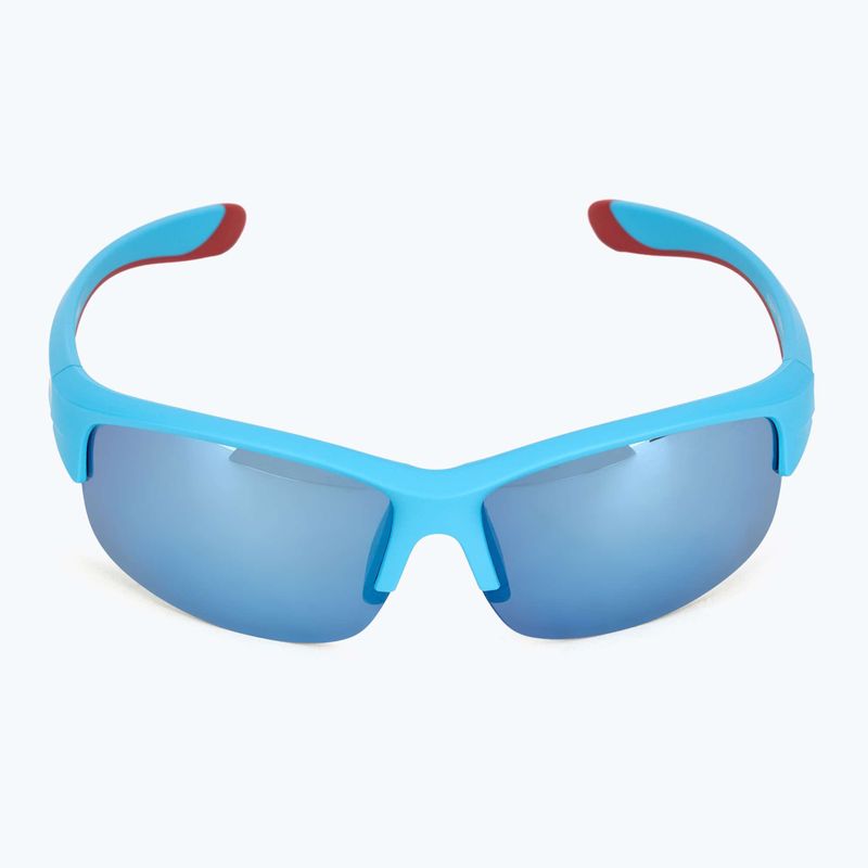 Occhiali da sole per bambini Alpina Junior Flexxy Youth HR blu rosso opaco/blu a specchio 3