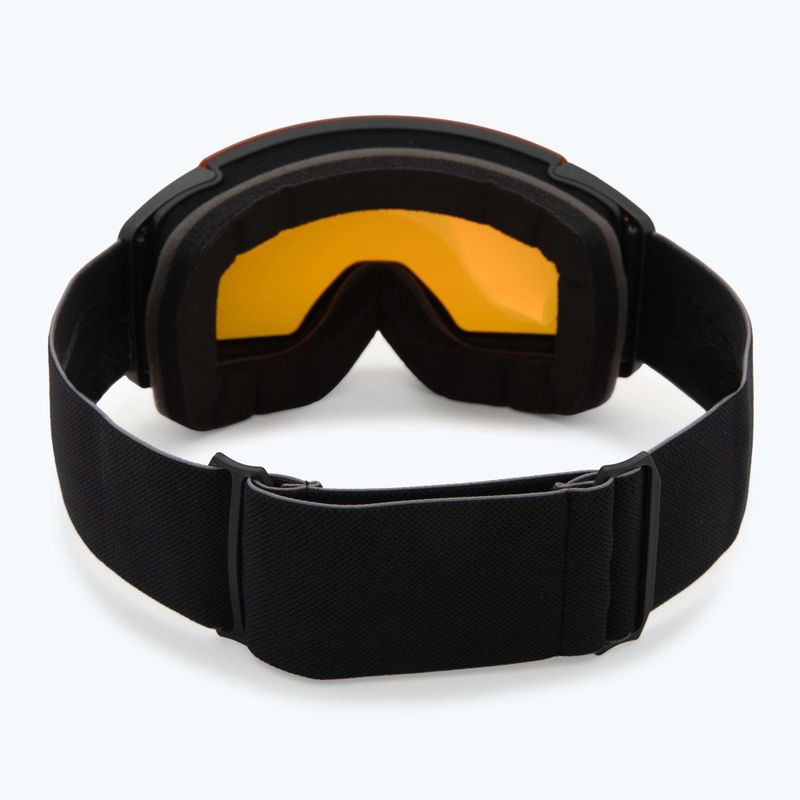 Maschera da sci Alpina Falera Mag Q-Lite matt black/red/pink 4