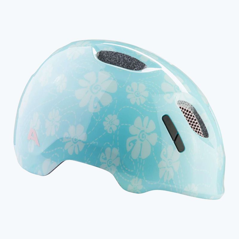 Casco da bici per bambini Alpina Ximo 2 Jr aqua rose flower gloss 11