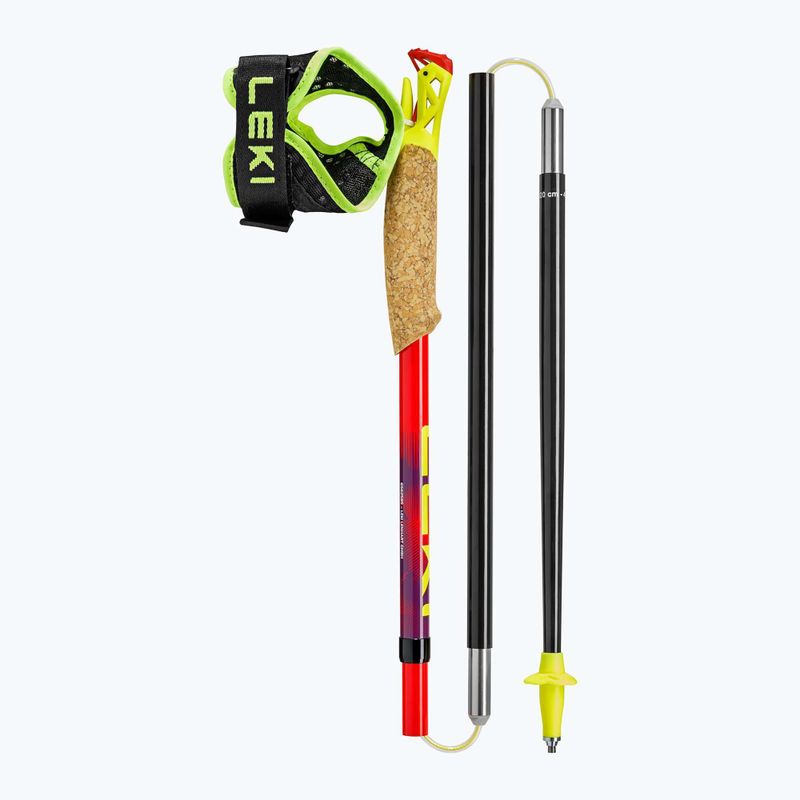 Bastoncini da trekking LEKI Ultatrail FX.One red/purple 9