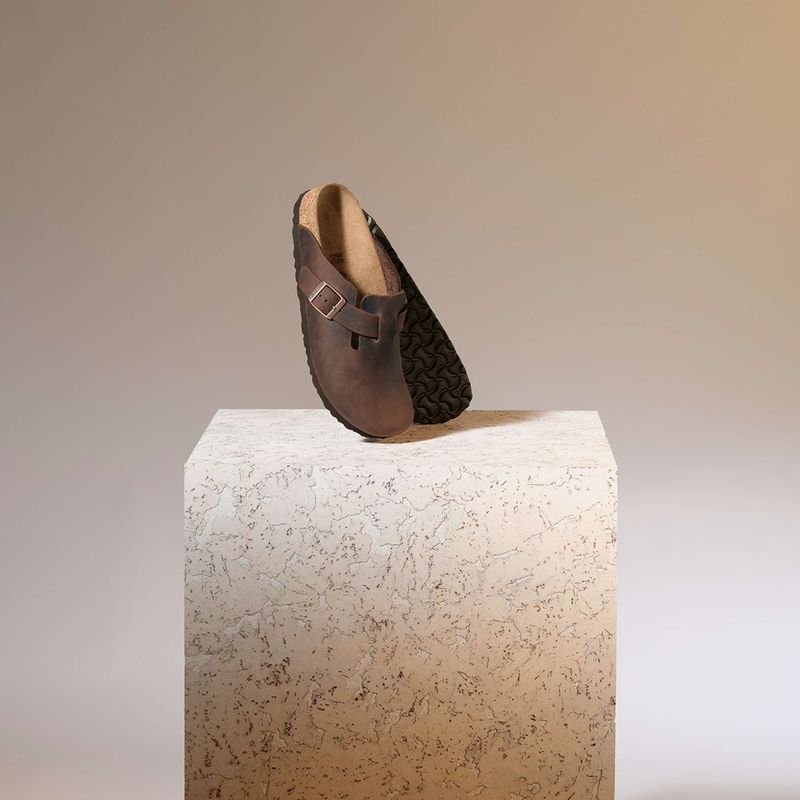 BIRKENSTOCK Boston LEOI Infradito habana stretto 9