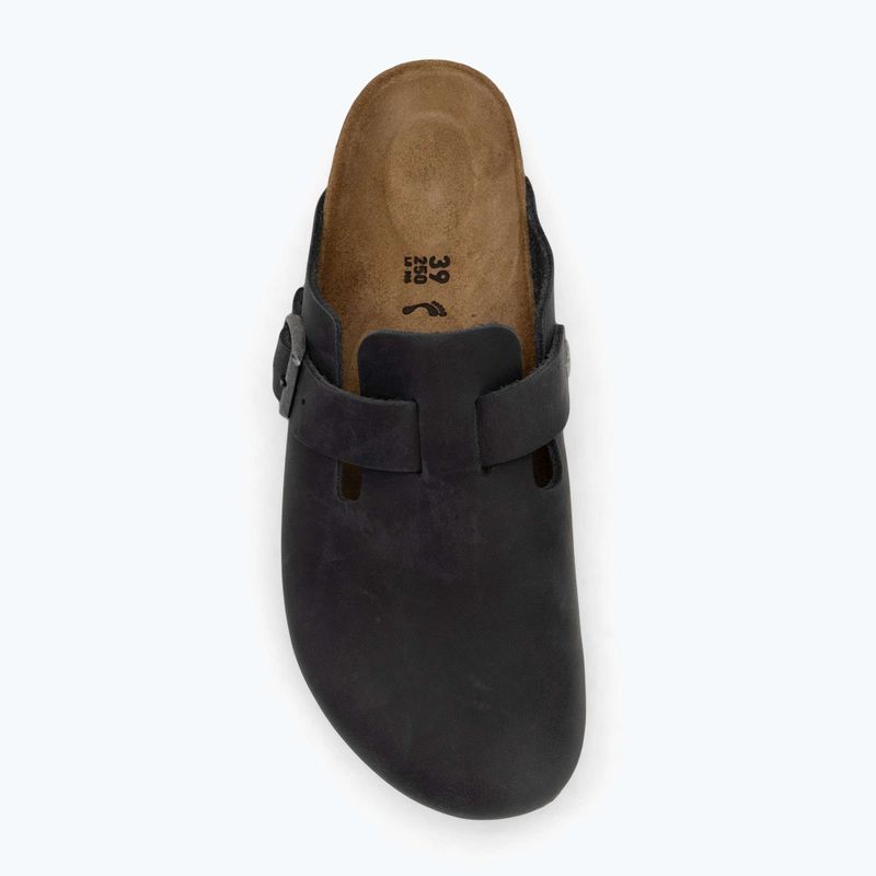 BIRKENSTOCK Boston LEOI infradito nere strette 5
