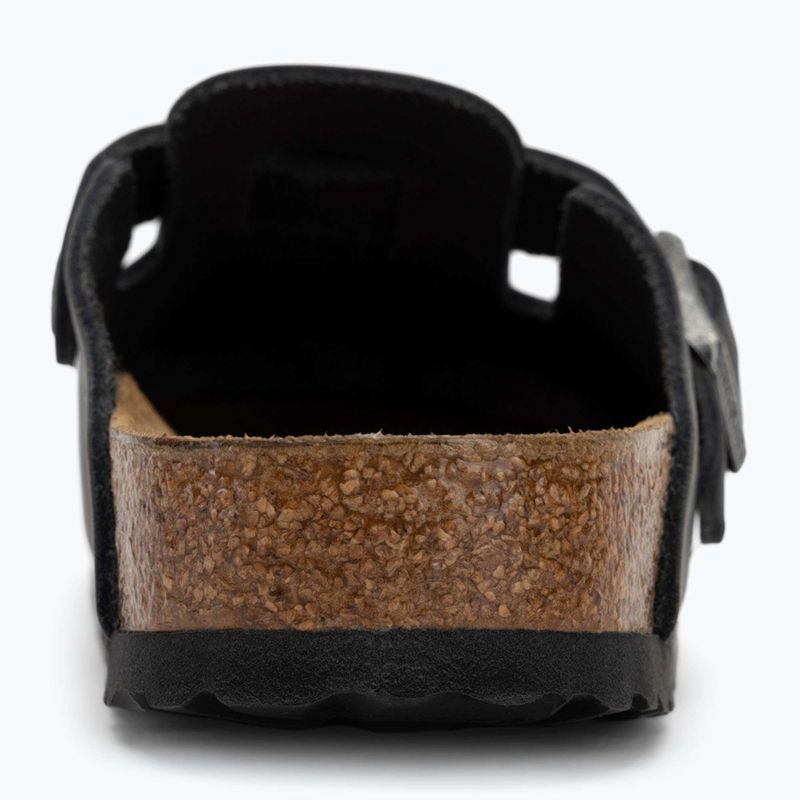 BIRKENSTOCK Boston LEOI infradito nere strette 6