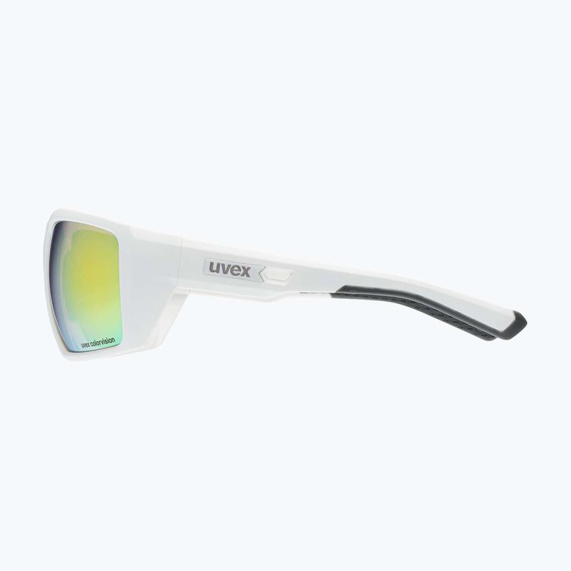 Occhiali da sole UVEX Mtn Venture CV white matte/mirror gold 4