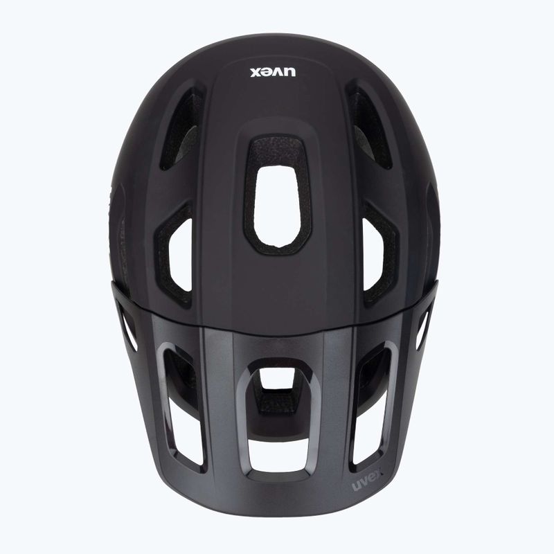 Casco da bici UVEX React nero/teal opaco 6