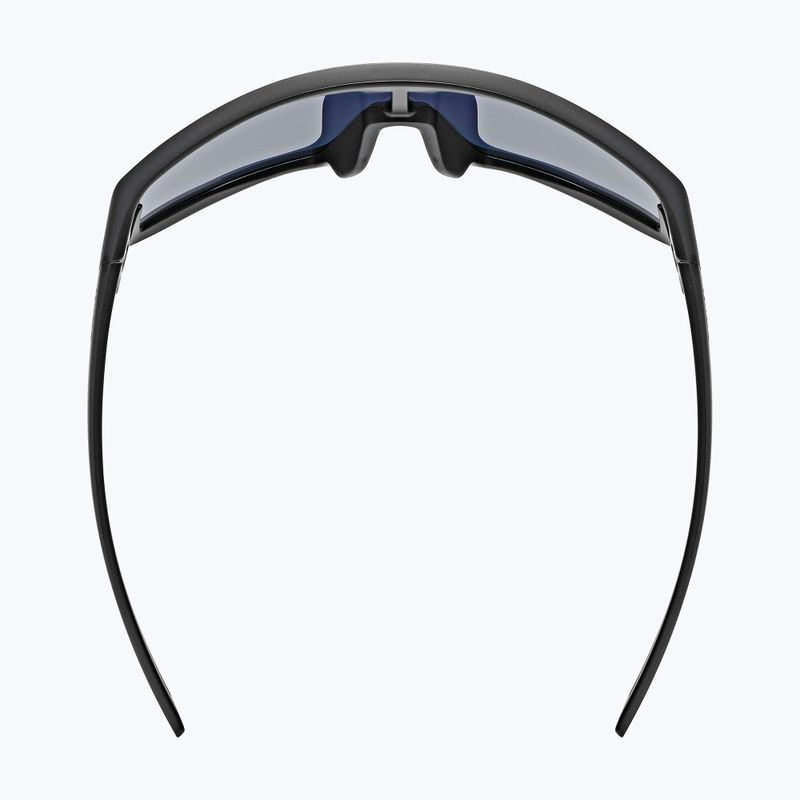 Occhiali da sole per bambini UVEX Skyryse Jr nero opaco/rosso specchiato 4