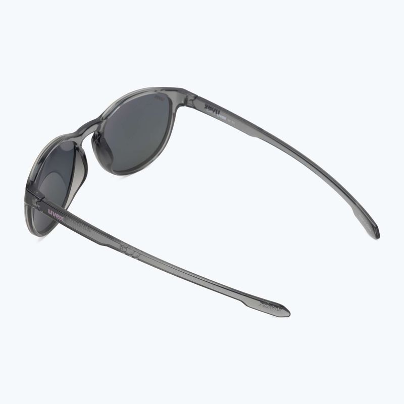 Occhiali da sole UVEX LGL 53 fumo/rosa specchiante 2
