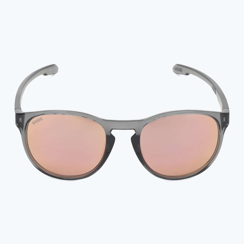 Occhiali da sole UVEX LGL 53 fumo/rosa specchiante 3