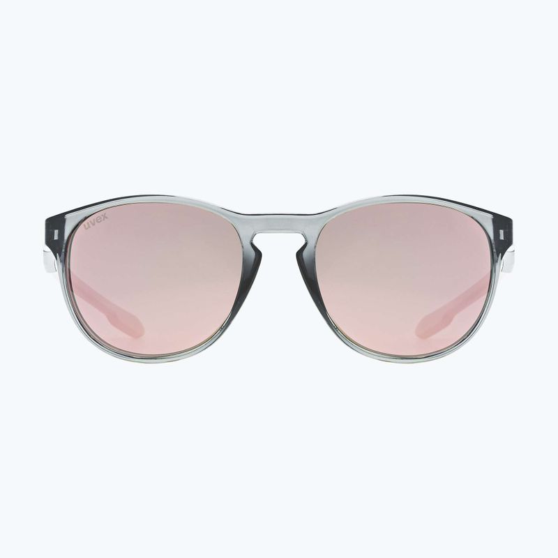 Occhiali da sole UVEX LGL 53 fumo/rosa specchiante 6