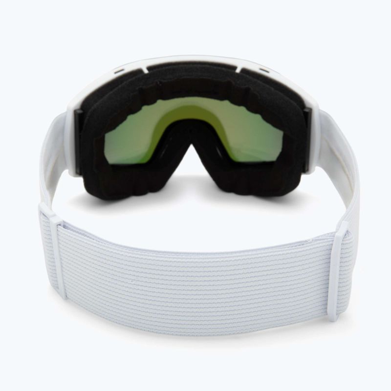Maschera da sci UVEX Victorious S FM white matt/mirror orange 3