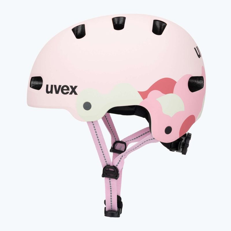 Casco per bambini UVEX Kid 4 Style strawberry/matcha matt 3
