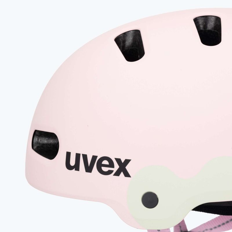 Casco per bambini UVEX Kid 4 Style strawberry/matcha matt 7