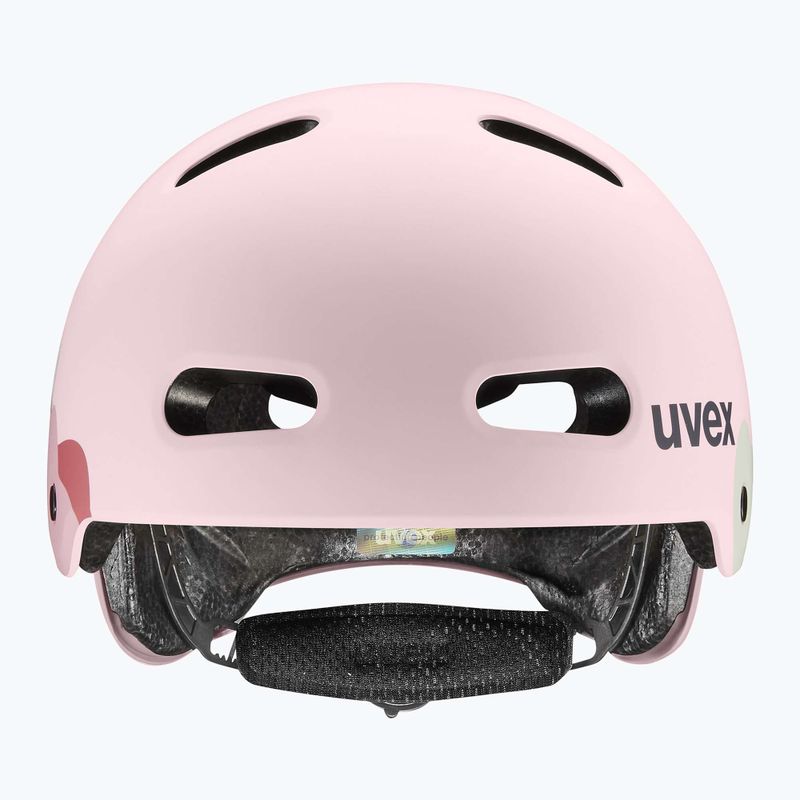 Casco per bambini UVEX Kid 4 Style strawberry/matcha matt 9
