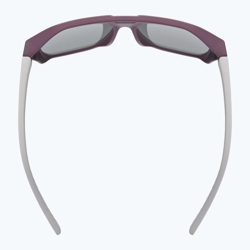 Occhiali da sole per bambini UVEX Cosmic Jr cranberry/grey matt/mirror silver 4