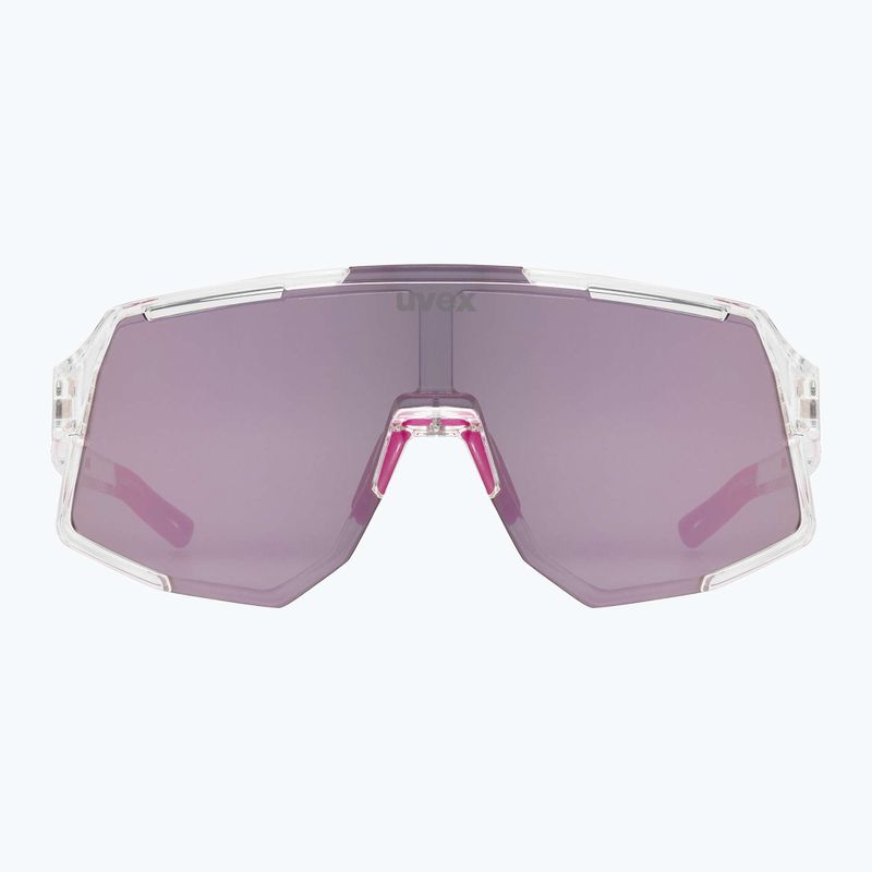 Occhiali da sole UVEX Sequenze clear/mirror pink 3