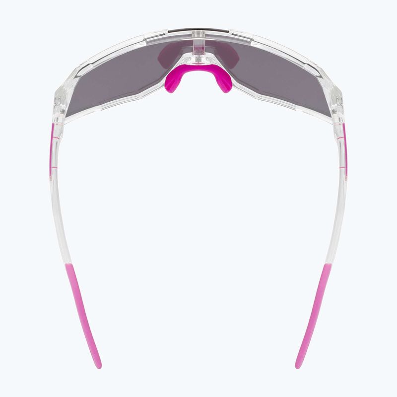 Occhiali da sole UVEX Sequenze clear/mirror pink 5