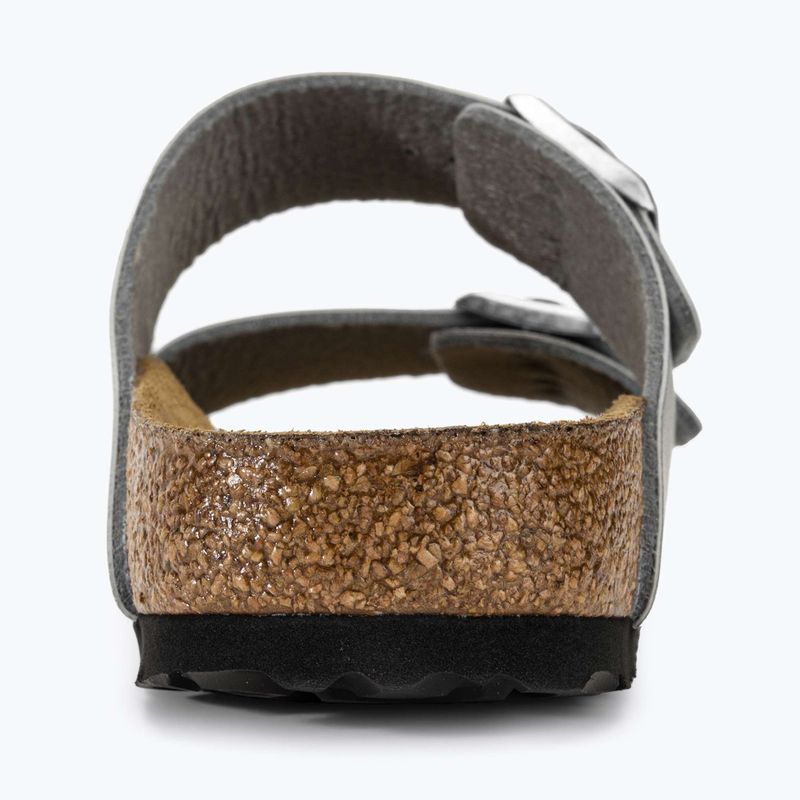 BIRKENSTOCK infradito donna Arizona BF Narrow argento 4