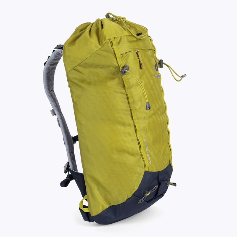 Zaino da arrampicata da donna deuter Guide Lite 22 l SL verde/curry/navy 4