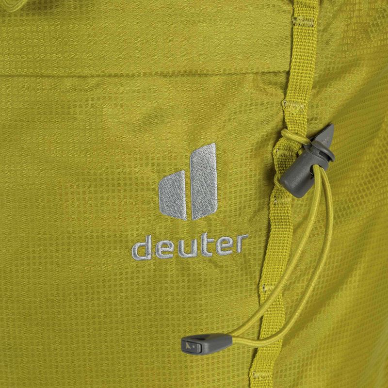 Zaino da arrampicata da donna deuter Guide Lite 22 l SL verde/curry/navy 10