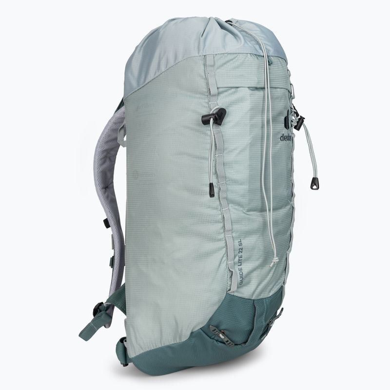Zaino da arrampicata da donna deuter Guide Lite 22 l SL stagno/teal 7
