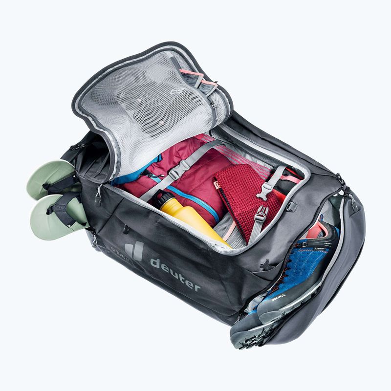 Deuter Duffel Pro 60 l borsa da viaggio nera 9