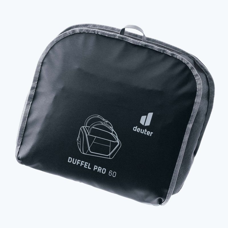 Deuter Duffel Pro 60 l borsa da viaggio nera 10