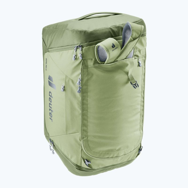 Deuter Duffel Pro 60 l mineral/ grove borsa da viaggio 6