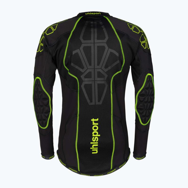 Uomo uhlsport Bionikframe calcio a maniche lunghe nero 2