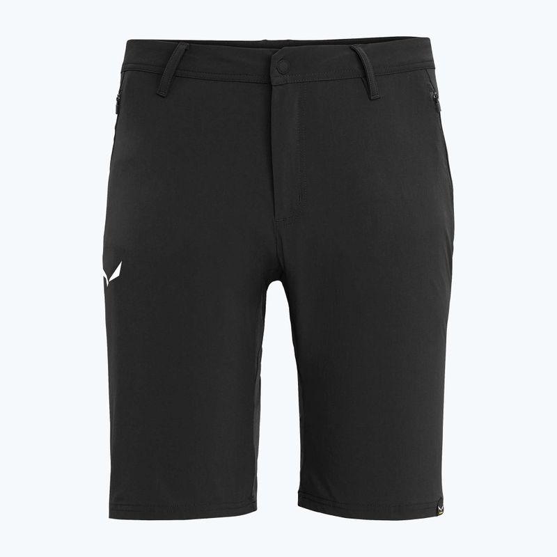 Pantaloncini da trekking Salewa Talveno DST da uomo, nero out 4