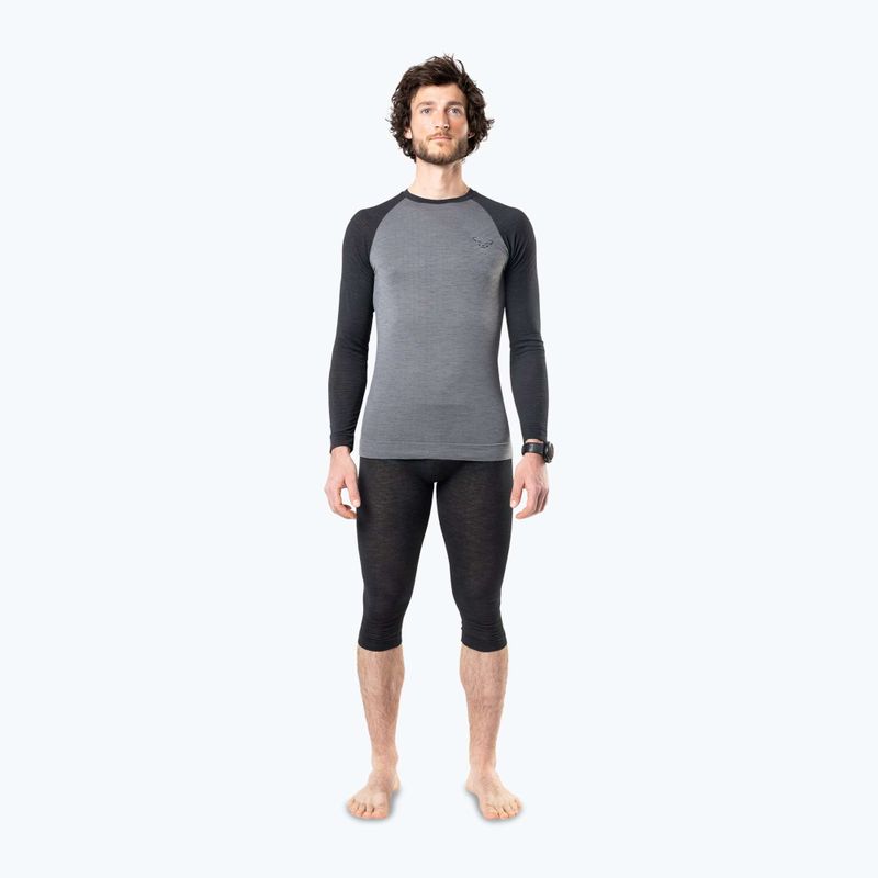 Pantaloni termici uomo DYNAFIT Tour Light Merino 3/4 black out 2