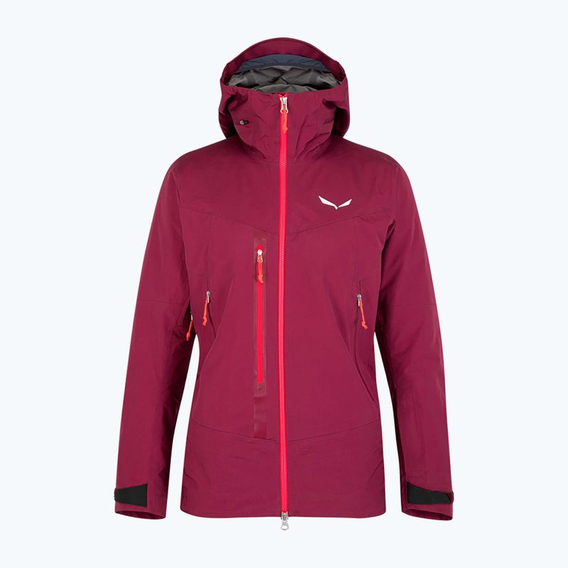 Giacca da pioggia Salewa da donna Sella Responsive rosso rodo 7