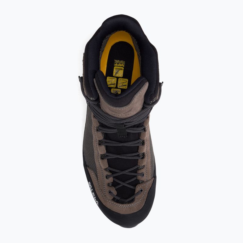 Scarponi da montagna da uomo Salewa Crow GTX wallnut/arancio fluo 6