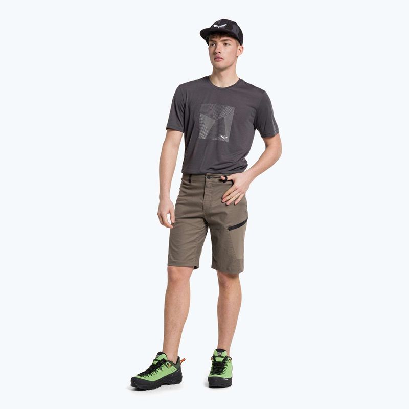Salewa Lavaredo Pantaloncini da trekking da uomo in canapa con cordino elastico 2