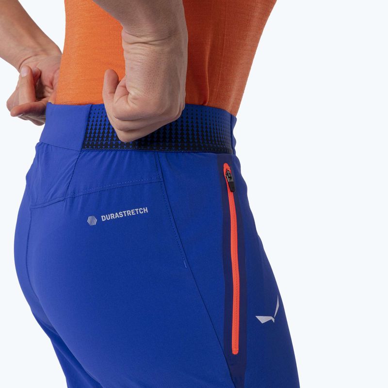 Pantaloncini da trekking da donna Salewa Pedroc Cargo 3 electric 5