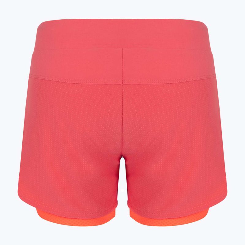 Pantaloncini da trekking da bambino Salewa Agner DST calypso coral 2