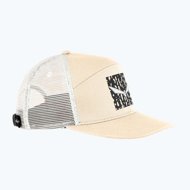 Cappello da baseball da donna Salewa Pure Salamander Logo, farina d'avena 6