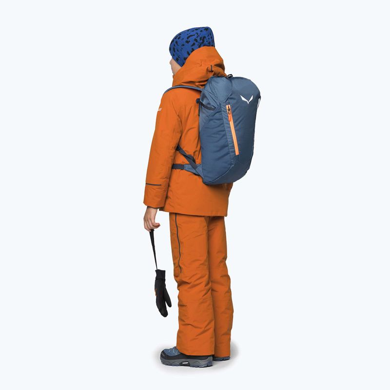 Giacca da sci Salewa Sella PTX/TWR per bambini autunno/arancio fluo 3